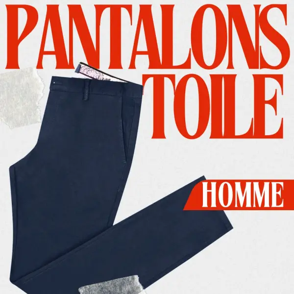 Pantalons Toile